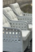 Montana 8 Kişilik 100x200 Çift Boru Yemek Takımı - 4