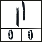 Uyguna-Yakala Siyah 2.5*37-45 Cm Dokuma Boyun Tasması-SMA.338 thumbnail 2