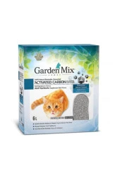 Gardenmix Aktif Karbonlu Kokusuz İnce Taneli Kedi Kumu 6 lt - 1