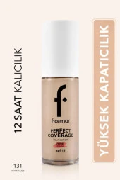 Flormar Yoğun Kapatıcı Su Bazlı Fondöten -131 Warm Nude - 1