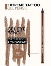 Işıltılı Kalıcı Göz Kalemi  Extreme Tattoo Gel Pencil - 1