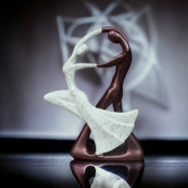 salsa dansçıları Figür Dekoratif Obje ve Biblo masa dekorasyon salon Aksesuarları, Sevgililer Günü thumbnail 1