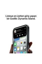 iPhone 15 128 GB Hafıza 6 GB Ram 6.1 inç 48 MP Çift Hatlı OLED Ekran iOS Akıllı Cep Telefonu Siyah - 7