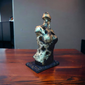 24 karat Heykeli Figür Dekoratif Obje Ve Biblo Masa Dekorasyon Salon Ofis Aksesuarları - 3