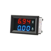 5 Adet Dijital Voltmetre ve Dijital Ampermetre DC 100V 10A Gerilim Akım - DSN-VC288 Voltamper - 1