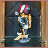 Ay selfiesi (ay özünü, astronot, el yapımı heykeli yakalayan) Mukemel tasarımları - 3