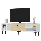SOLE TV ÜNİTESİ BEYAZ SAFİRMEŞE - 5