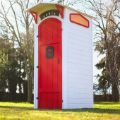 MANDU Ahşap Soyunma Kabini (Plaj duş kabini) - 1