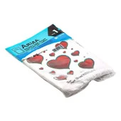 Arma Baskılı Mini Blok Poşet Torba - No : 1 - 22x35 Cm. - Beyaz - 100 Adetlik 3 Paket thumbnail 2