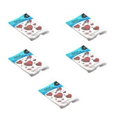 Arma Baskılı Mini Blok Poşet Torba - No : 1 - 22x35 Cm. - Beyaz - 100 Adetlik 5 Paket thumbnail 1