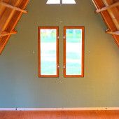 MANDU Ahşap Üçgen Çocuk Oyun Evi ( Aframe Playhouse) - 8