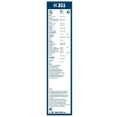 Citroen C4 Grand Picasso Bosch Arka Silecek 35cm 2006-2013 Rear H351 - 3