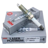 NGK 4'lü Platinyum Buji Takımı LZKAR6AP-11 thumbnail 1