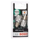 Bosch Led Retrofit PY21W 93 Sinyal Turuncu Led Ampul 12V (BAU15s) thumbnail 1