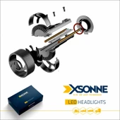 XSonne Sirius H4 Led Xenon Far Ampul 12V 65W 8000K 8000LM thumbnail 2