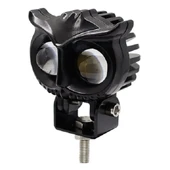 Beyaz Sarı Led Baykuş Off Road, Motosiklet Sis Farı Çalışma Lambası 12-24V 50W thumbnail 1