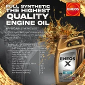 Eneos X 0w16 Ultra Motor Yağı 4 Litre Ü.T. 2022 thumbnail 4