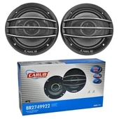Carub 6'' - 16cm Oto Araç Hoparlörü Kapaklı 12V 400Watt (2 Adet) - 1