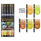 Chameleon Marker Kalem 5li Set Earth Tones - 1