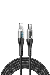 Qpen U116 1.2M 60W Type-C to Type-C Şarj Data Kablosu thumbnail 1