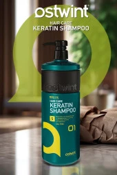 OSTWİNT ŞAMPUAN 1000ML-KERATİN YEŞİL - 1