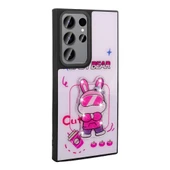 Galaxy S23 Ultra Kılıf Parlayan Kabartmalı İkonik Figürlü Amas Silikon Kılıf thumbnail 4