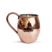 Shark Anatolia El Dövmesi Bakır Kupa Bardak Moscow Mule Mug - 1