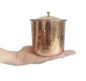 Shark Anatolia Safran El Dövmesi Bakır Baharatlık 10cm - 4