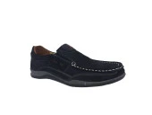 Zerhan 2001 Erkek Siyah Nubuk Deri Ayakkabı thumbnail 2