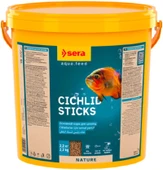 Sera Cichlid Sticks 500 gr (Açık) Balık Yemi Kilitli Poşette Gönderilir  Skt : 10/2027 thumbnail 1