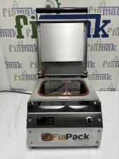 Fiapack Karton Tabak Kapatma Makinası - Karton Kase Kapatma Makinesi 2 Bölmeli - 7