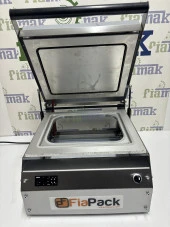 Fiapack Paslanmaz Büyük Tabak Kapatma Makinesi - Kasap Küvet Tabak Kase Kapatma Makinası - 6