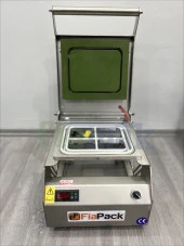 Fiapack Tabak Kapatma Makinesi Paslanmaz 227x178 mm 4 Bölmeli - 2