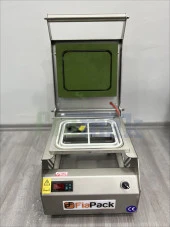 Fiapack Tabak Kapatma Makinesi Paslanmaz 227x178 mm 4 Bölmeli - 4