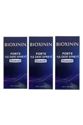 Bioxinin Forte %5 Deri Spreyi 60 ml 3 adet Yeni AMBALAJ - 1