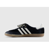 Adidas Samba 'Wales Bonner Pony' Tonal Core Black - 3