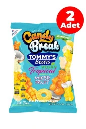 Candy Break Tommy's Bears Vegan Tropical Jelibon x 2 Paket - 2