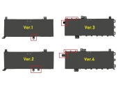 Asus X509Ja-Ej022, X509Ja-Ej024T Notebook Bataryası - Laptop Pili - 3