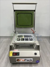 Fiapack Tabak Kapatma Makinesi Paslanmaz 227x178 mm 6 Bölmeli - 7