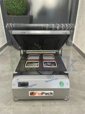 Paslanmaz Kase Tabak Kapatma Makinesi 11 x11 cm Kuruyemiş Tabağı GMF-110 - 3