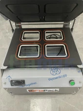 Paslanmaz Kase Tabak Kapatma Makinesi 11 x11 cm Kuruyemiş Tabağı GMF-110 - 4