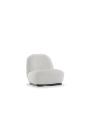 Vipa Home New Moon Beyaz Sabit Oturum Tekli Koltuk - 1