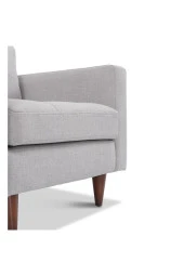 Vipa Home Minnesota Açık Gri Sabit Oturum Tekli Koltuk - 2