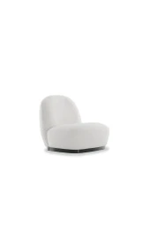 Vipa Home New Moon Beyaz Sabit Oturum Tekli Koltuk - 5