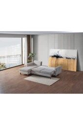 Vipa Home Cord Rio R 2 Sol Köşe Takımı Iskandinav Tasarım Koltuk Modern Lux Kumaş Yüksek Konforlu - 1