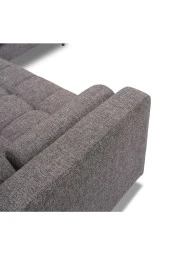 Vipa Home Minnesota Koyu Gri Sağ Sabit Oturum 2 R Köşe Takımı - 3