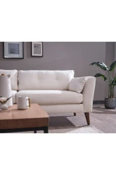Vipa Home Vipa Boston Üçlü Koltuk Krem - 2
