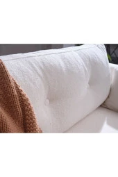 Vipa Home Vipa Boston Üçlü Koltuk Krem - 5