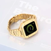 Apple Watch 44mm Zore KRD-64 Metal Kordon - 9