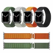 Apple Watch 38mm Zore KRD-74 Hasır Kordon - 5